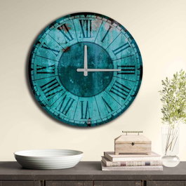Wallity Reloj decorativo de MDF Multicolor 5050MS-048